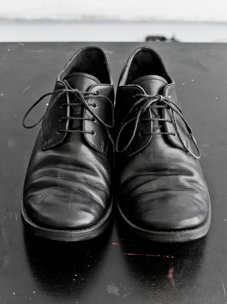 A DICIANOVEVENTITRE<br> Men's derby shoes SS6 / BLACK