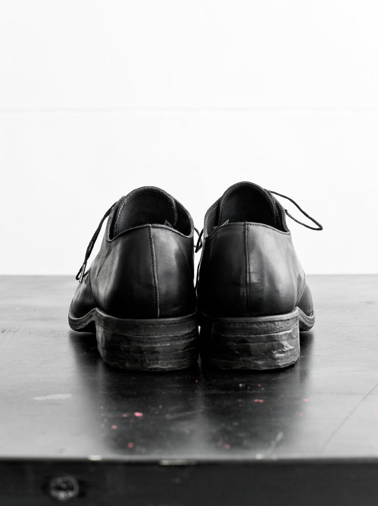 A DICIANNOVEVENTITRE メンズダービーシューズ SS6 / BLACK