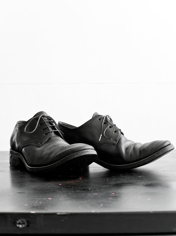 A DICIANNOVEVENTITRE メンズダービーシューズ SS6 / BLACK