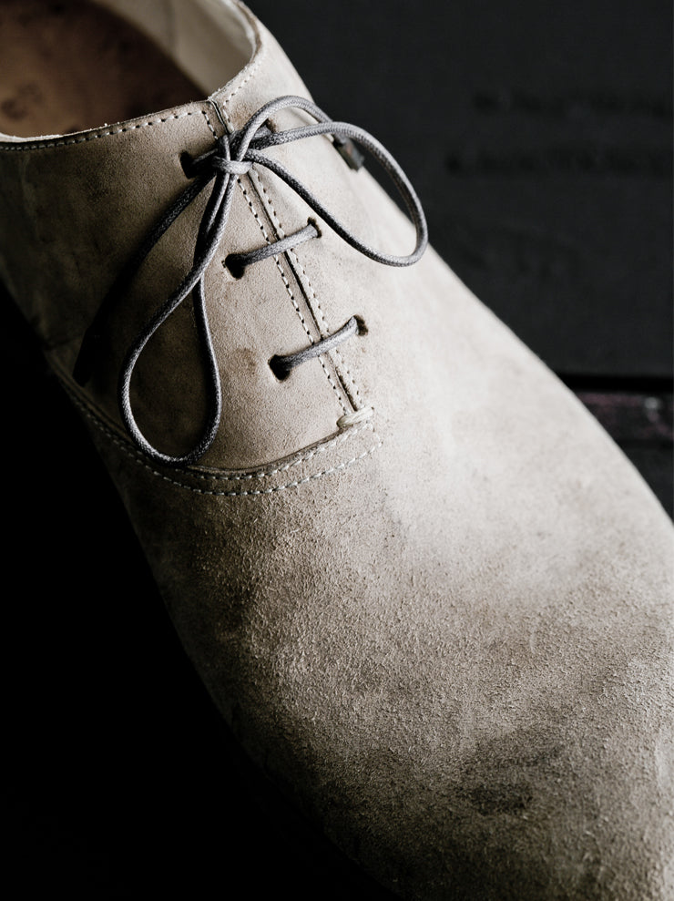 EMATYTE<br> MENS Horse Leather Culatta Onepiece Lace-up Shoes / MARBLE