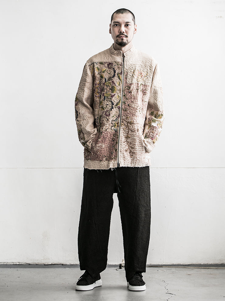 By Walid<br> Men's Albert Jacket LIGHT / ecclesiastical panel