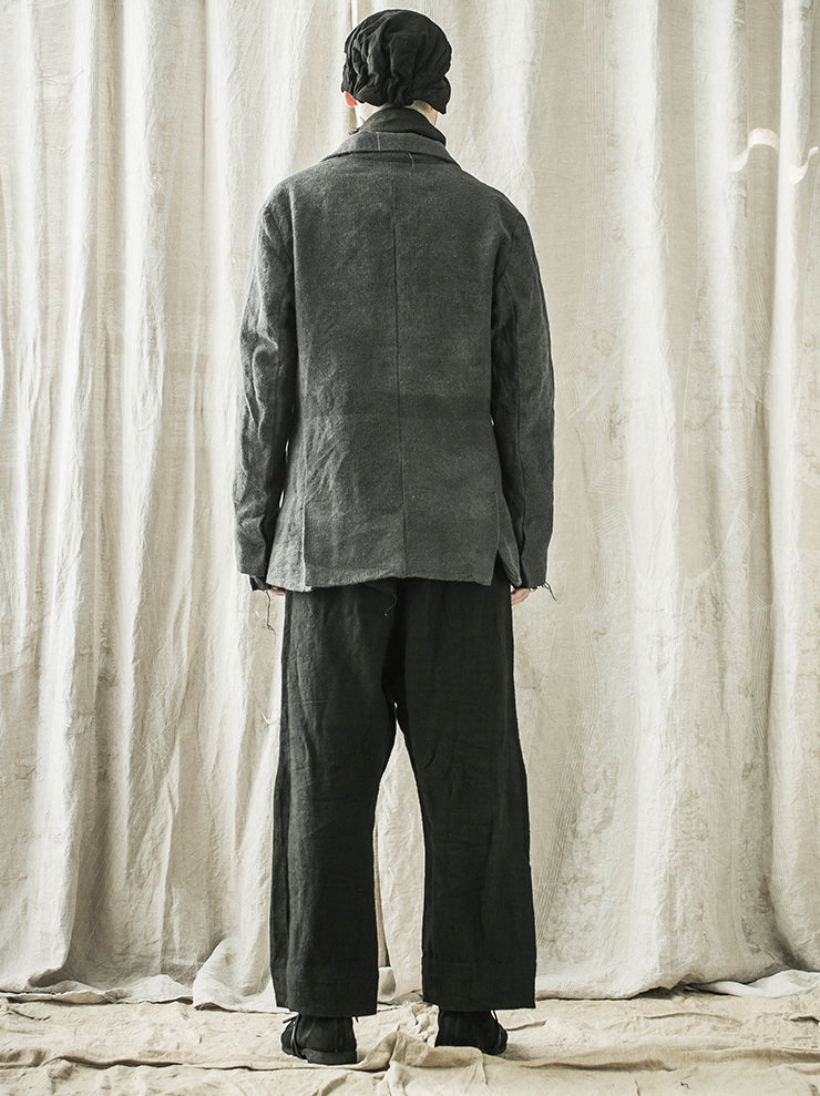 ATELIER SUPPAN<br> MENS handwoven trousers