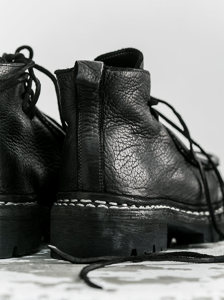GUIDI<br> Women's Paraboots Shoes NTP04 BLKT / BISON FG