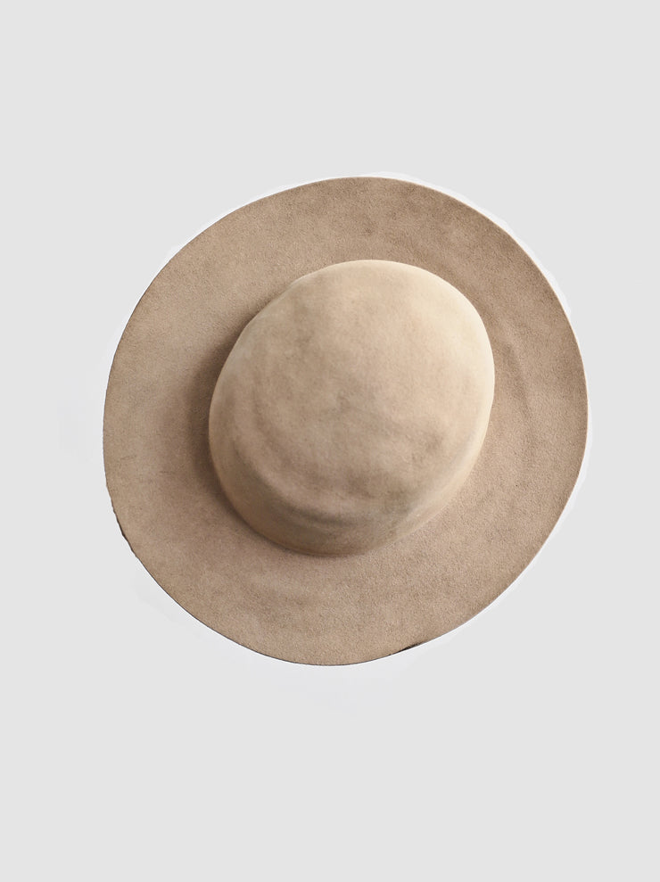 HORISAKI<br> Barn Rabbit Farson Brero Hat Sand